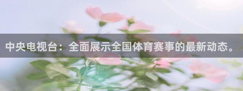 中央电视台：全面展示全国体育赛事的最新动态。
