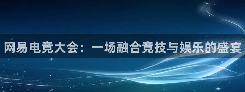 网易电竞大会：一场融合竞技与娱乐的盛宴