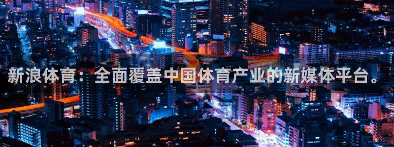新浪体育：全面覆盖中国体育产业的新媒体平台。